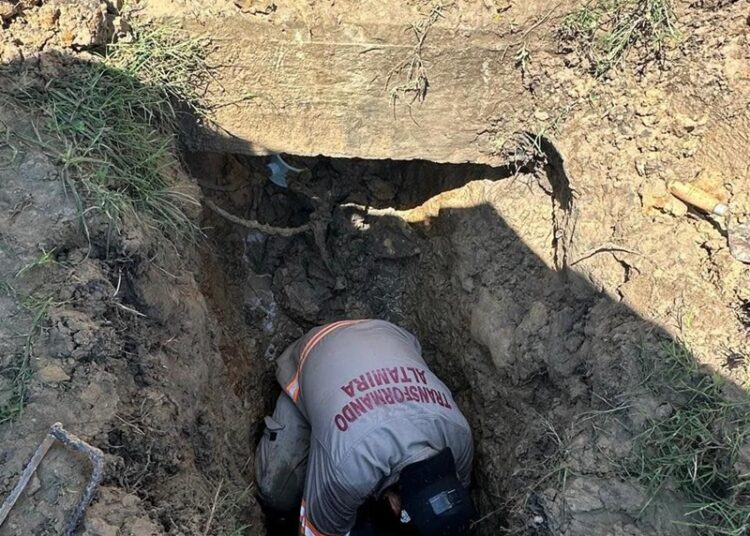 Acelera COMAPA Altamira la reparación de fugas de agua