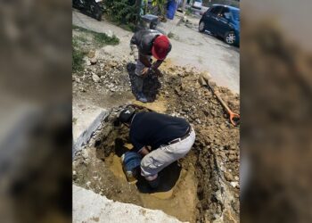 Acelera COMAPA Altamira la reparación de fugas de agua