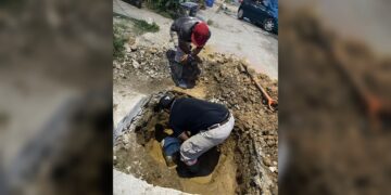 Acelera COMAPA Altamira la reparación de fugas de agua
