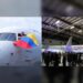 EUA celebra el 1.er vuelo comercial de American Airlines a Venezuela