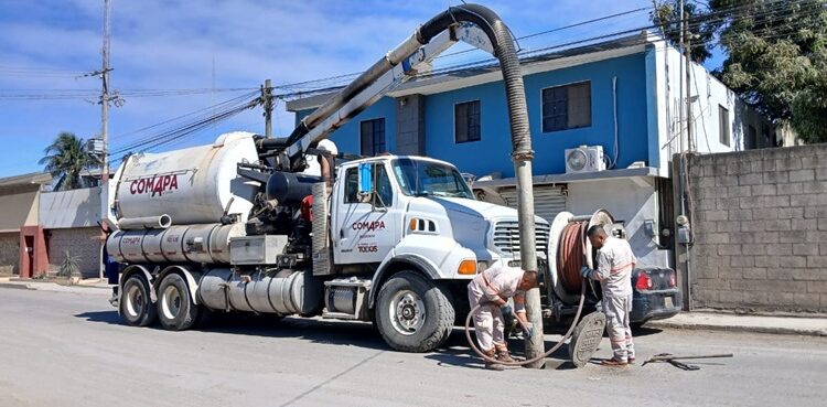 COMAPA Altamira optimiza red de drenaje en zona rural
