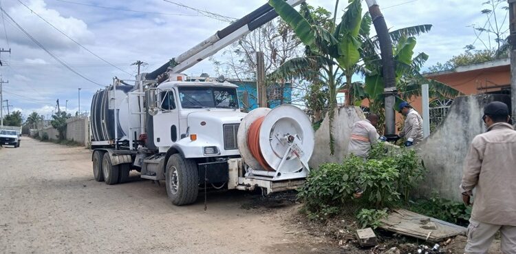COMAPA Altamira optimiza red de drenaje en zona rural