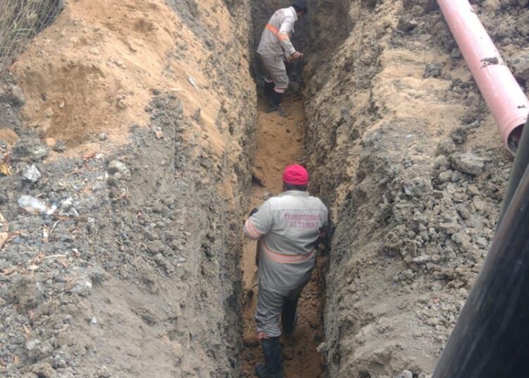 COMAPA Altamira optimiza red de drenaje en zona rural