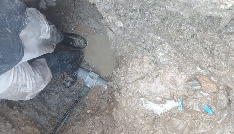 COMAPA Altamira repara fugas de agua en la zona rural