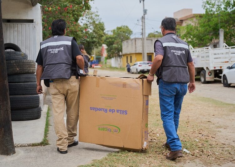 Casa por casa, lleva DIF Tamaulipas apoyo y bienestar a familias de la zona conurbada