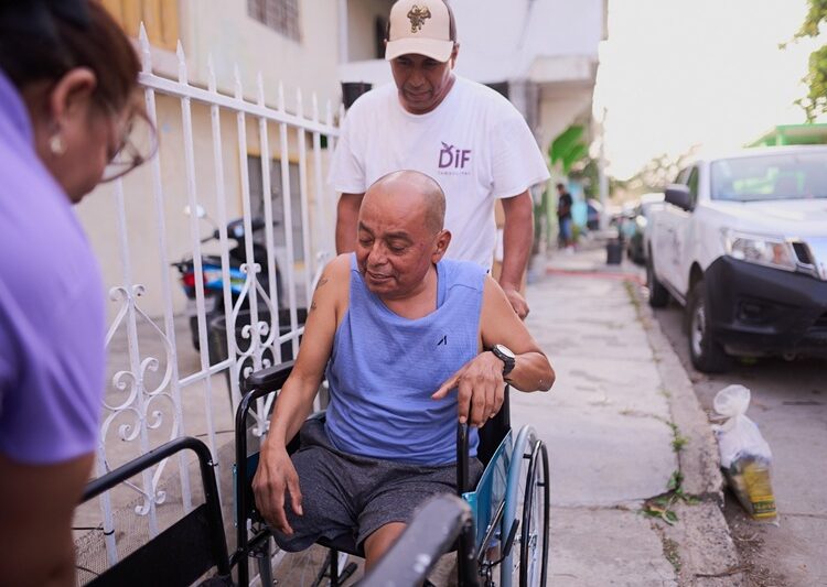 Casa por casa, lleva DIF Tamaulipas apoyo y bienestar a familias de la zona conurbada