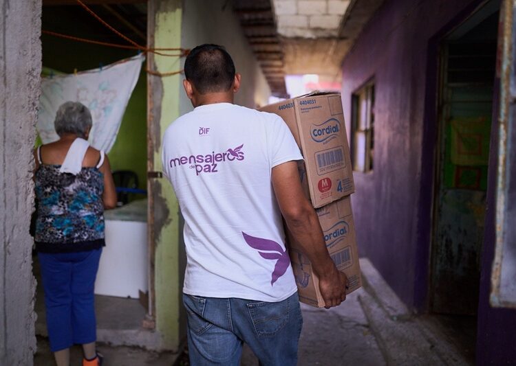 Casa por casa, lleva DIF Tamaulipas apoyo y bienestar a familias de la zona conurbada