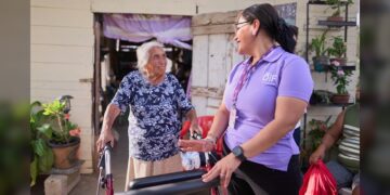 Casa por casa, lleva DIF Tamaulipas apoyo y bienestar a familias de la zona conurbada