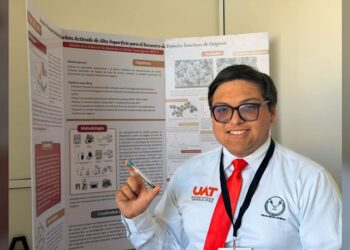 Estudiante de la UAT pone en alto a Tamaulipas en la FEMECI 2026