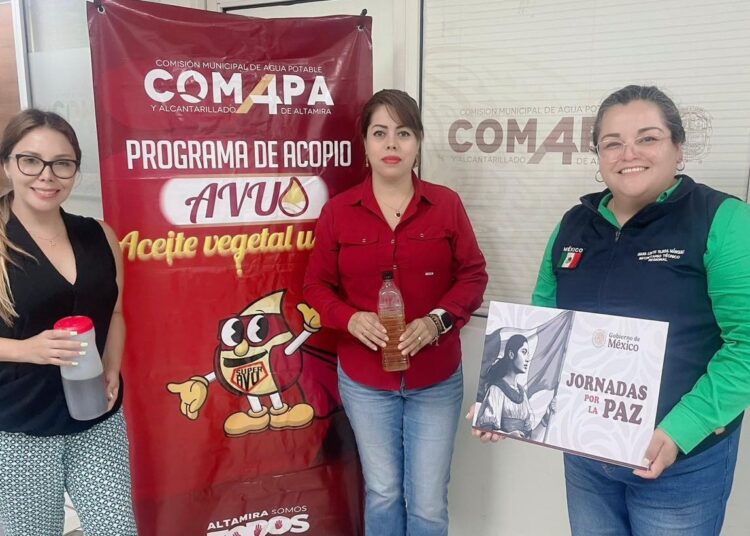 Favorable respuesta a la ‘Campaña de Recolección’ de ‘Aceite Vegetal Usado’