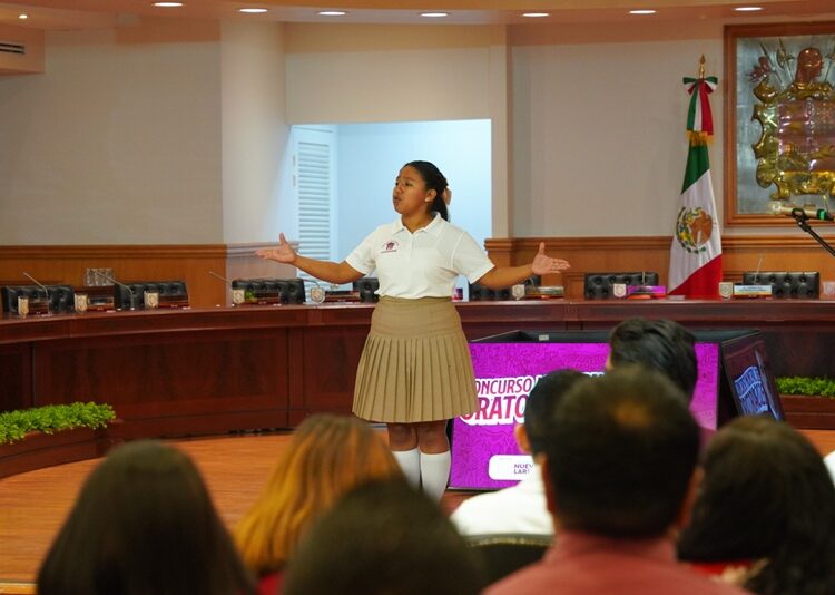 Fortalece Gobierno de NLD participación juvenil con concurso de oratoria sobre legado cardenista
