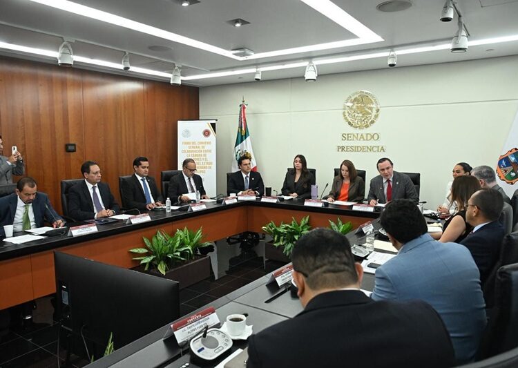 Fortalecen Senado y Congreso de Tamaulipas colaboración institucional para mejorar labor legislativa
