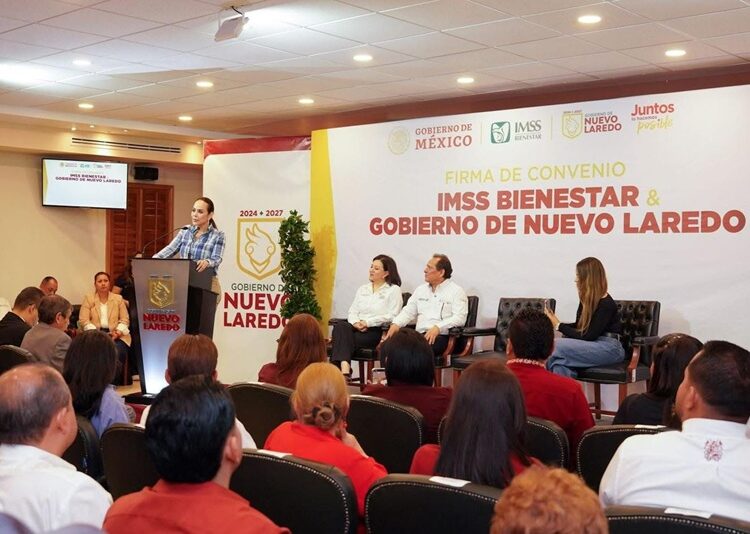 Gobierno de NLD e IMSS Bienestar formalizan convenio para ampliar cobertura de salud