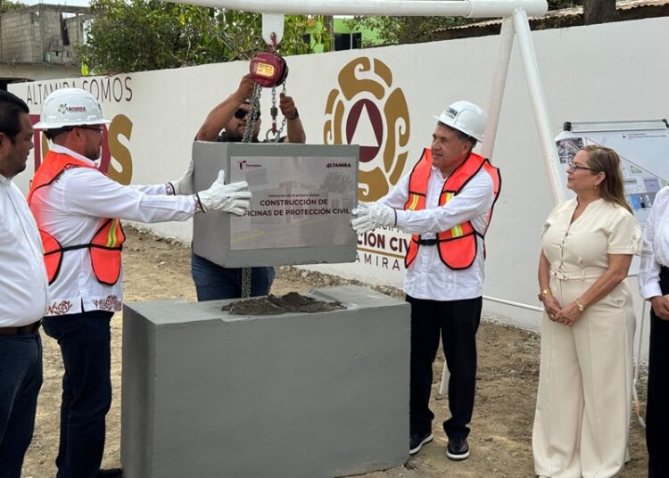 Hace historia Altamira con nuevo cuartel de bomberos