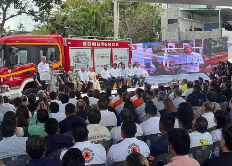 Hace historia Altamira con nuevo cuartel de bomberos