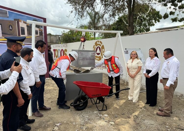 Hace historia Altamira con nuevo cuartel de bomberos