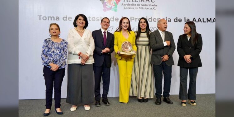 Impulsa Carmen Lilia agenda municipalista en Asamblea Nacional de AALMAC