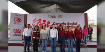 Instala Carmen Lilia “Consejo Social de Participación” y refuerza trabajo comunitario