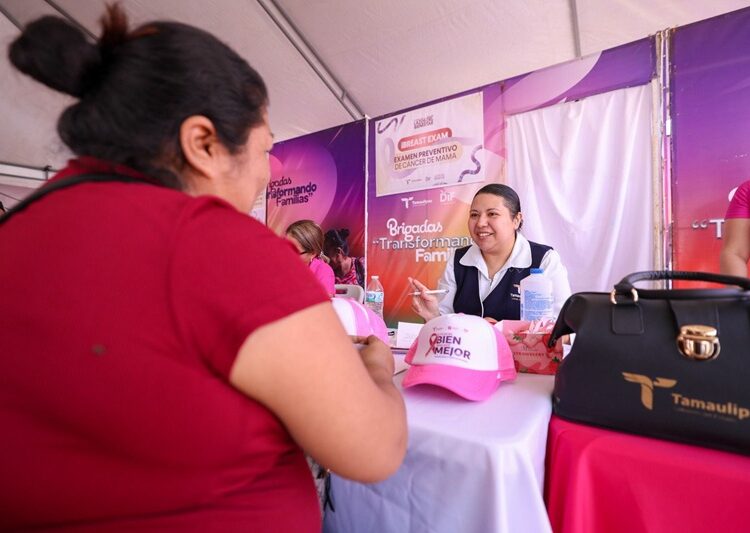 Invita DIF Tamaulipas a campaña de mastografía, iBreastExam y papanicolaou