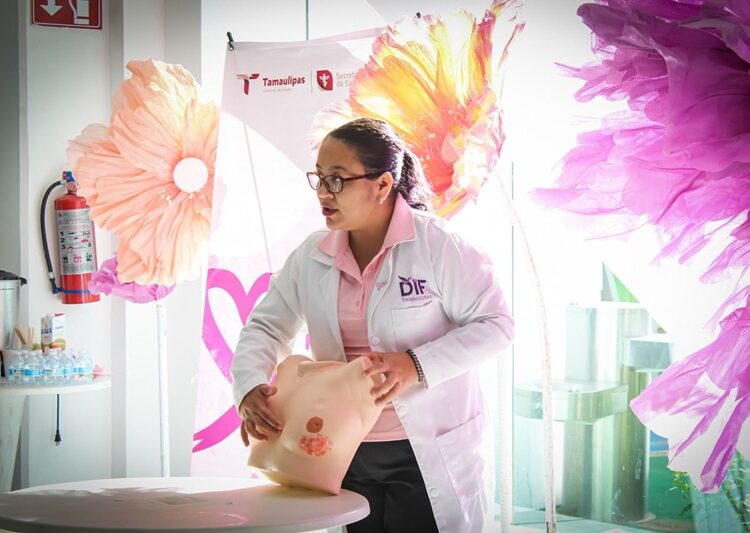 Invita DIF Tamaulipas a campaña de mastografía, iBreastExam y papanicolaou