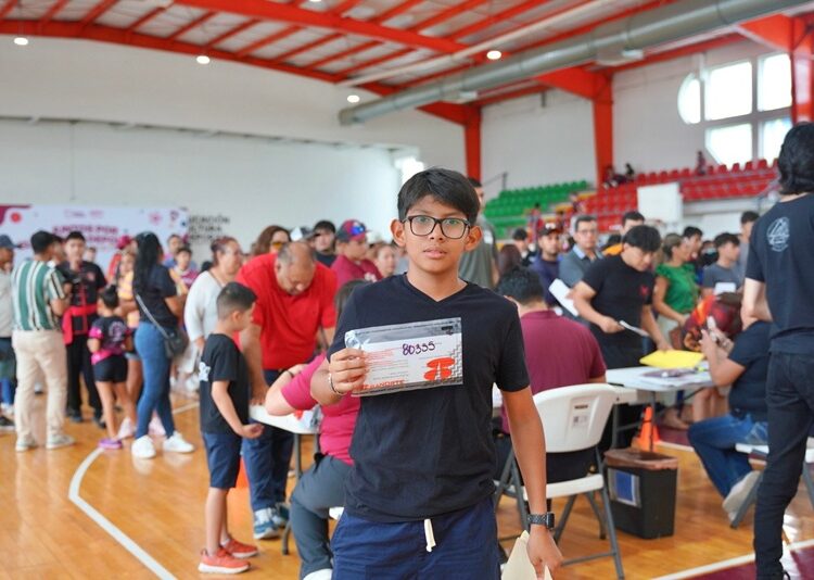 Invita Gobierno de NLD a aprovechar beca para impulsar el talento deportivo local