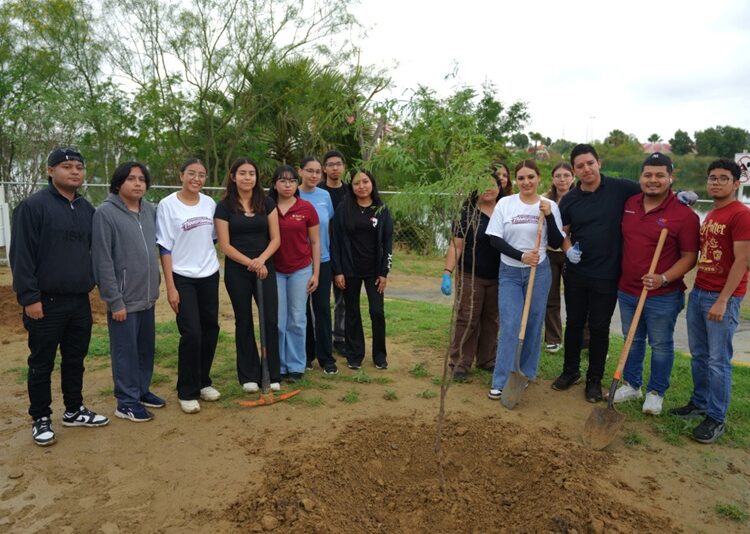 Jóvenes de NLD se suman a ‘Jornada Nacional de Tequios por la Tierra’