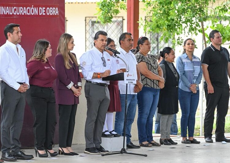 Lleva soluciones alcalde a escuela ‘Emilio Portes Gil’