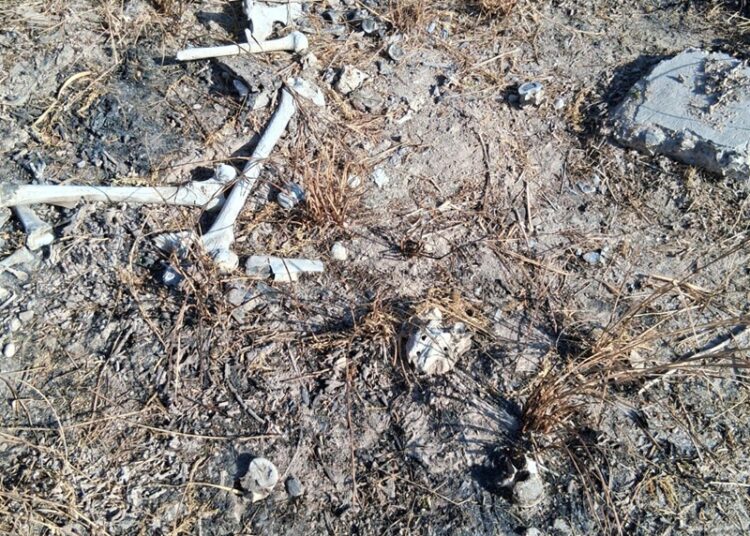 Localiza colectivo más restos humanos en Reynosa