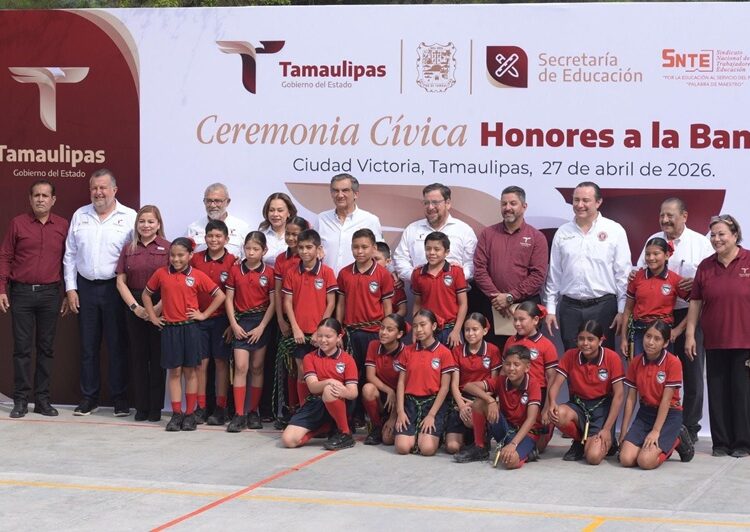 “Más y mejores espacios para aprender”: gobernador entregó obras en escuela de Ciudad Victoria