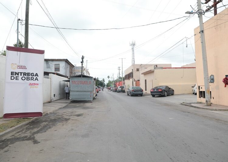 Mejora Gobierno de NLD vialidades en las colonias Palacios, Juárez y FOVISSSTE