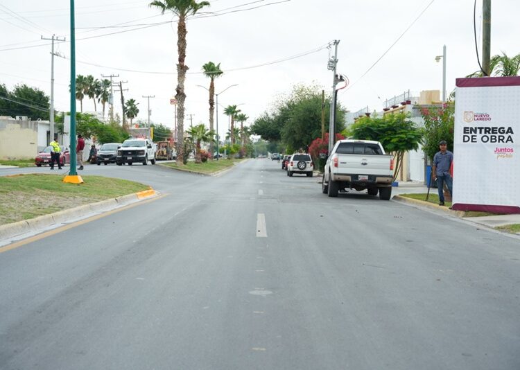 Mejora Gobierno de NLD vialidades en las colonias Palacios, Juárez y FOVISSSTE