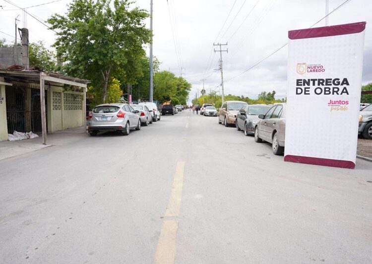 NLD consolida transformación urbana con pavimentación y drenaje sanitario en colonia Hipódromo