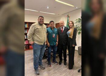 Pide Alberto Anaya a Cendy Robles consolidar maquinaria del PT en Tamaulipas