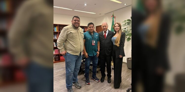 Pide Alberto Anaya a Cendy Robles consolidar maquinaria del PT en Tamaulipas