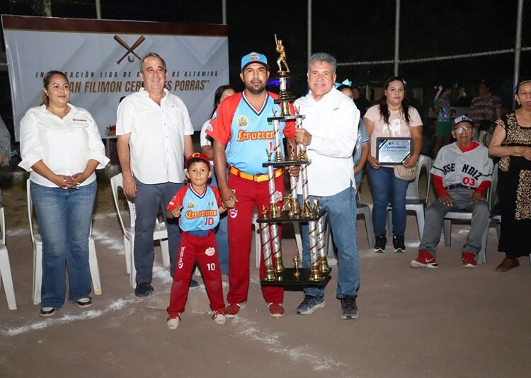 Reafirma Armando Martínez compromiso con el deporte en Altamira