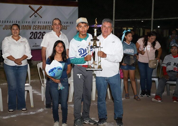 Reafirma Armando Martínez compromiso con el deporte en Altamira