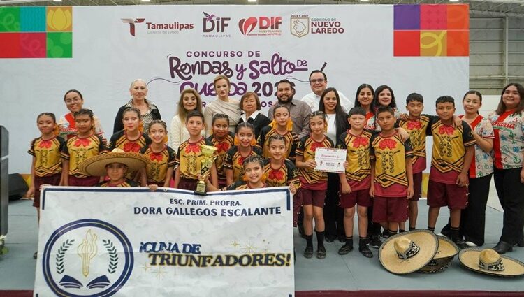 Realiza DIF NLD con éxito etapa municipal del ‘Concurso Estatal de Rondas y Salto de Cuerda’