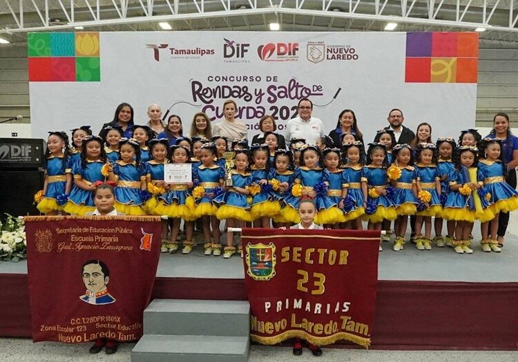 Realiza DIF NLD con éxito etapa municipal del ‘Concurso Estatal de Rondas y Salto de Cuerda’