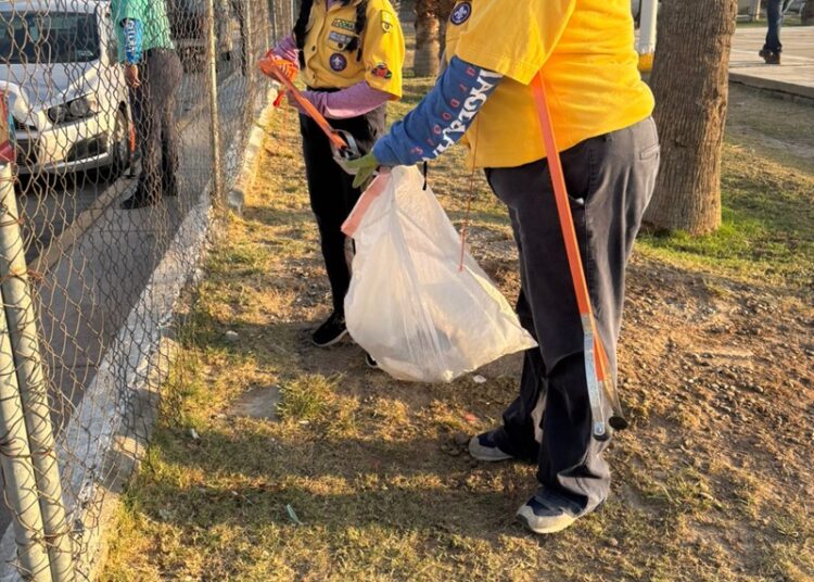Realiza Gobierno de NLD jornada de limpieza en la colonia La Joya y fortalece cultura ambiental