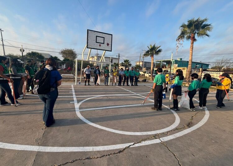 Realiza Gobierno de NLD jornada de limpieza en la colonia La Joya y fortalece cultura ambiental