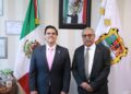 Recibe Humberto a la SEBIEN y secretario de Desarrollo Rural de Tamaulipas
