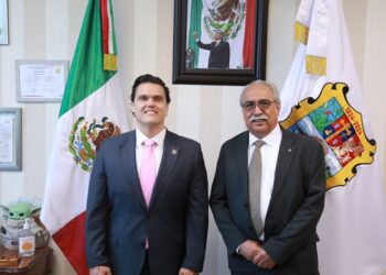 Recibe Humberto a la SEBIEN y secretario de Desarrollo Rural de Tamaulipas