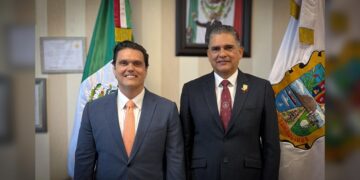Recibe diputado Presidente HP, a titulares de la SSP y secretaria Anticorrupción