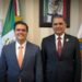 Recibe diputado Presidente HP, a titulares de la SSP y secretaria Anticorrupción