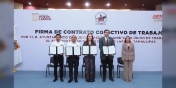 Refrenda Carmen Lilia compromiso con trabajadores municipales