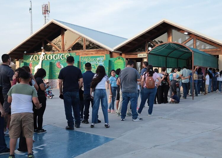 Registra Zoo de NLD alta afluencia durante periodo vacacional
