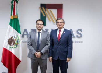 Se reúne AVA con nuevo titular de Aduanas; impulsa proyectos estratégicos en Tamaulipas