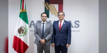 Se reúne AVA con nuevo titular de Aduanas; impulsa proyectos estratégicos en Tamaulipas