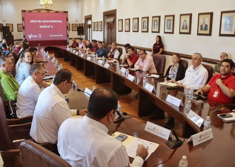 Sesiona Mesa del Agua municipal por ola de calor