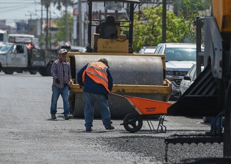 Sin tregua la rehabilitación de calles en Victoria
